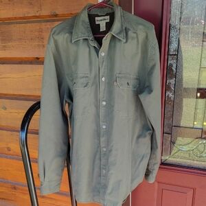 Gander Mountain Olive Green Shirt Jacket